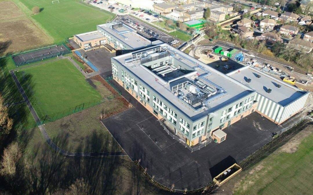 Latest pictures show our main building is almost finished!