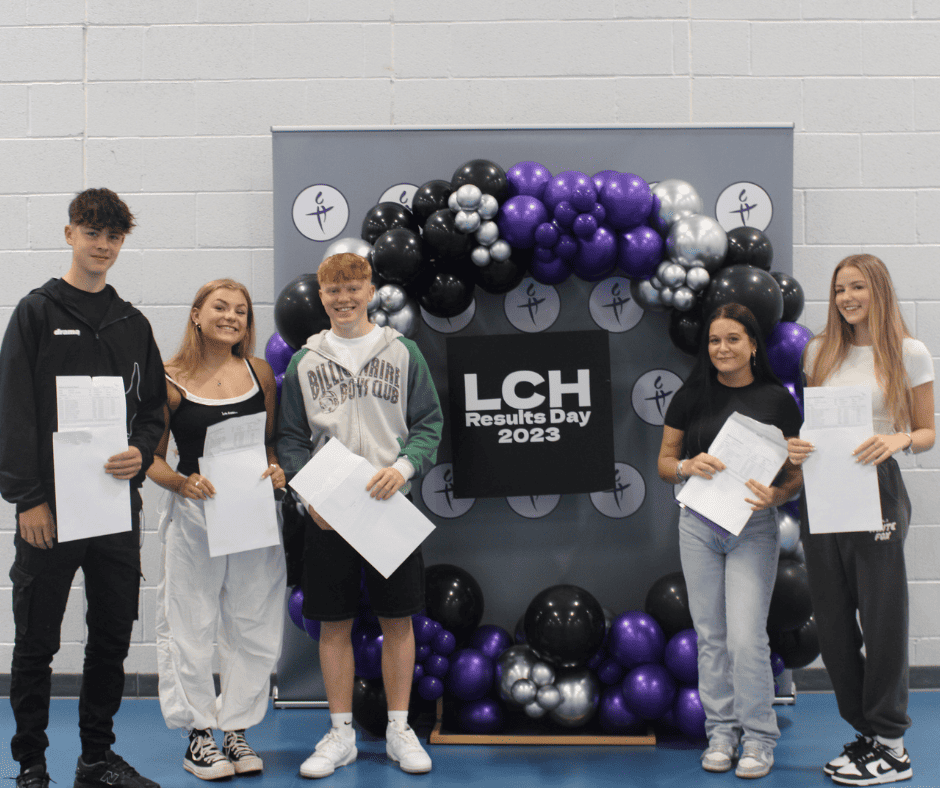 Laurus Cheadle Hulme Year 11 leavers pictured collecting their GCSE results this morning.