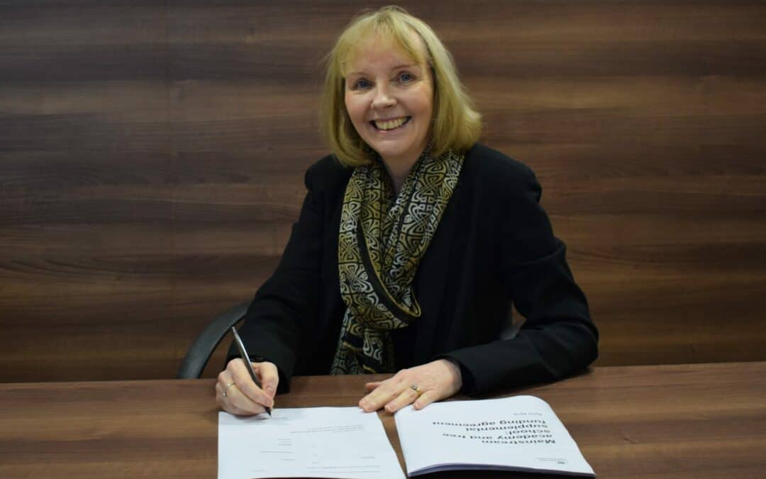 Funding agreement signed!