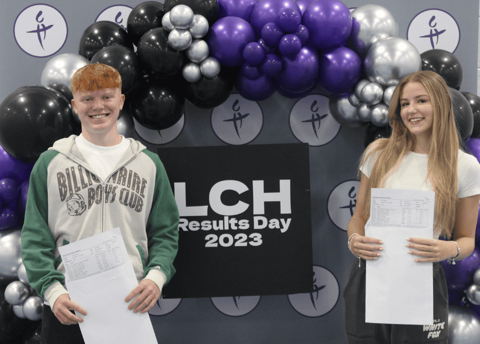 Laurus Cheadle Hulme Year 11 leavers pictured collecting their GCSE results this morning.